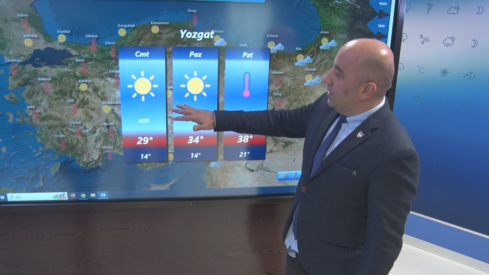 Hava Tahmin Uzmanı Yüksel: 