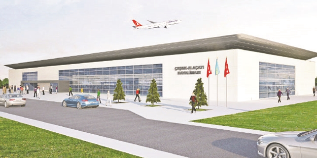 Havaalanı da yapıyor ev de