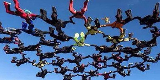 Havada 40 kişilik rekor