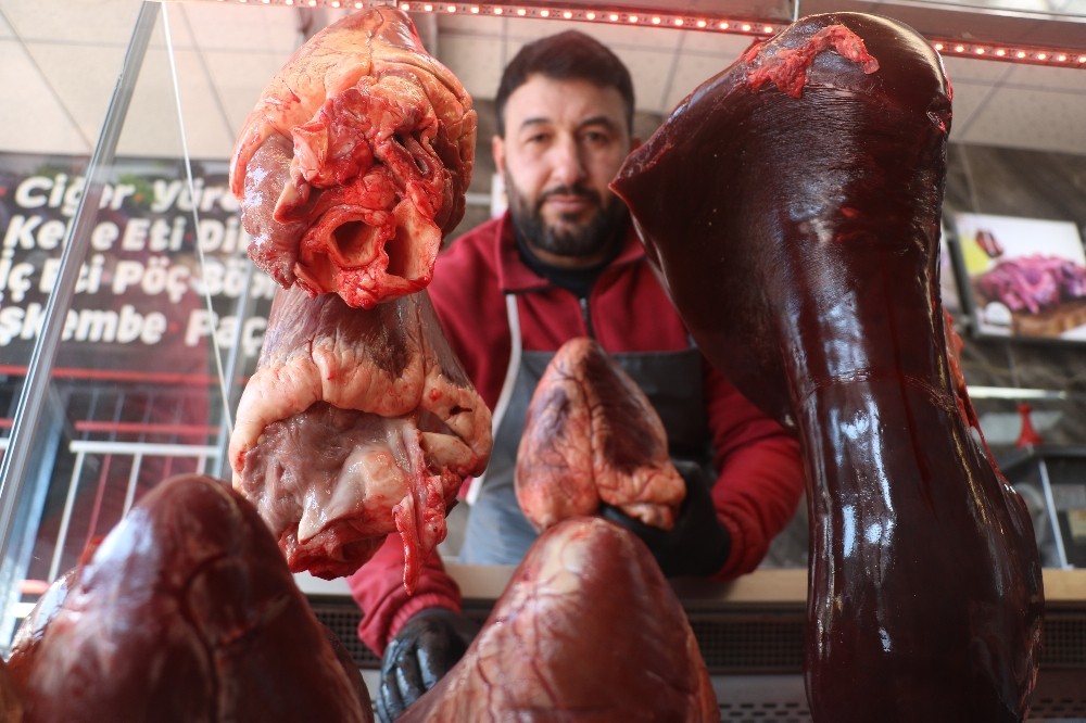 Havalar soğudu, sakatat ısıttı 