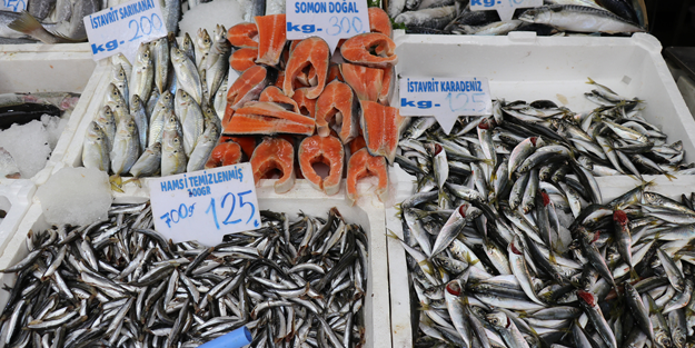 Havaların soğumasıyla balık fiyatları...