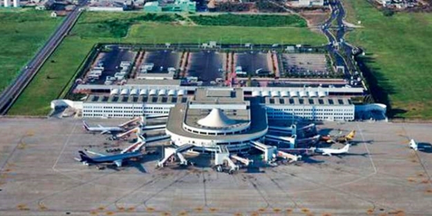 Havalimanında korkutan yangın!