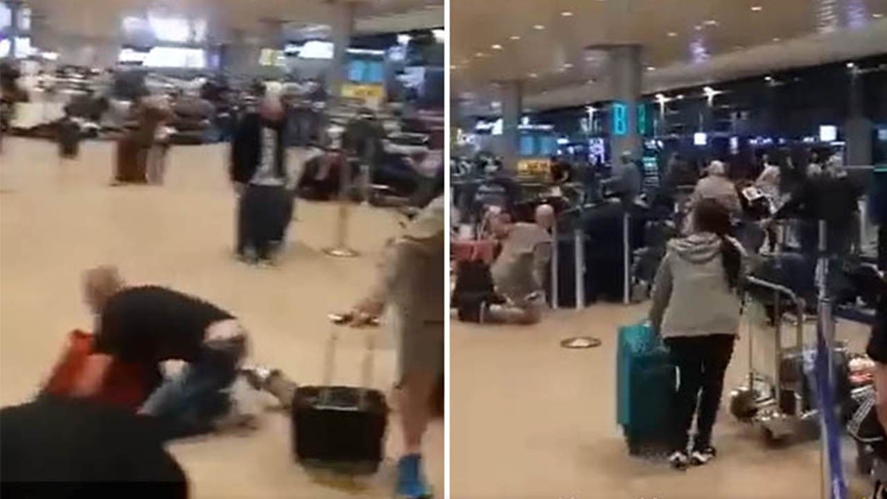 Havalimanında paketten çıkan duman paniğe neden oldu Korkak Yahudiyi paranoya sardı