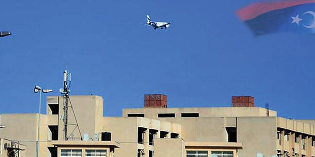 Havalimanında tüm uçuşlar durduruldu