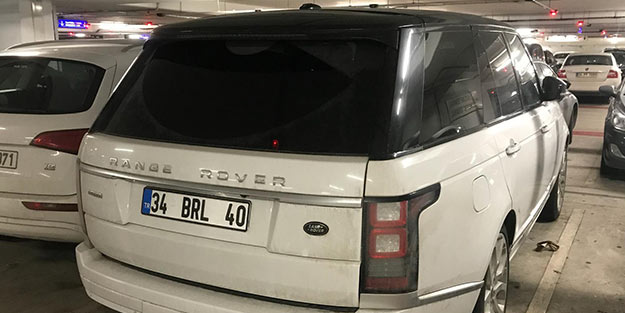 Havalimanındaki lüks cipin içinden çıkanlar şaşırttı