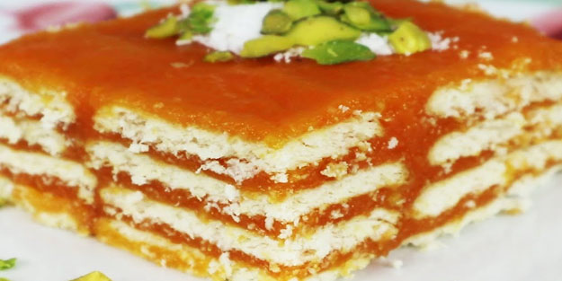 Havuçlu bisküvili kek tarifi: Havuçlu bisküvili pasta