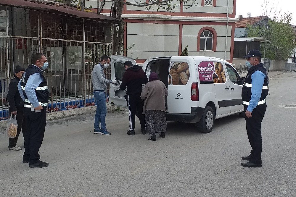 Havza sokağa çıkma kısıtlamasına uydu 