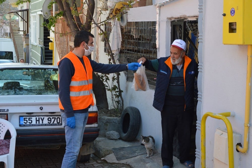 Havza Vefa Sosyal Destek Grubu 885 kişiye ulaştı 