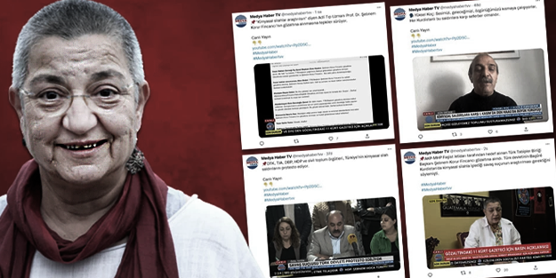 Hayal dünyaları çok geniş: PKK’nın kanalı Medya TV’den Şebnem Korur Fincancı için ayaklanma çağrısı