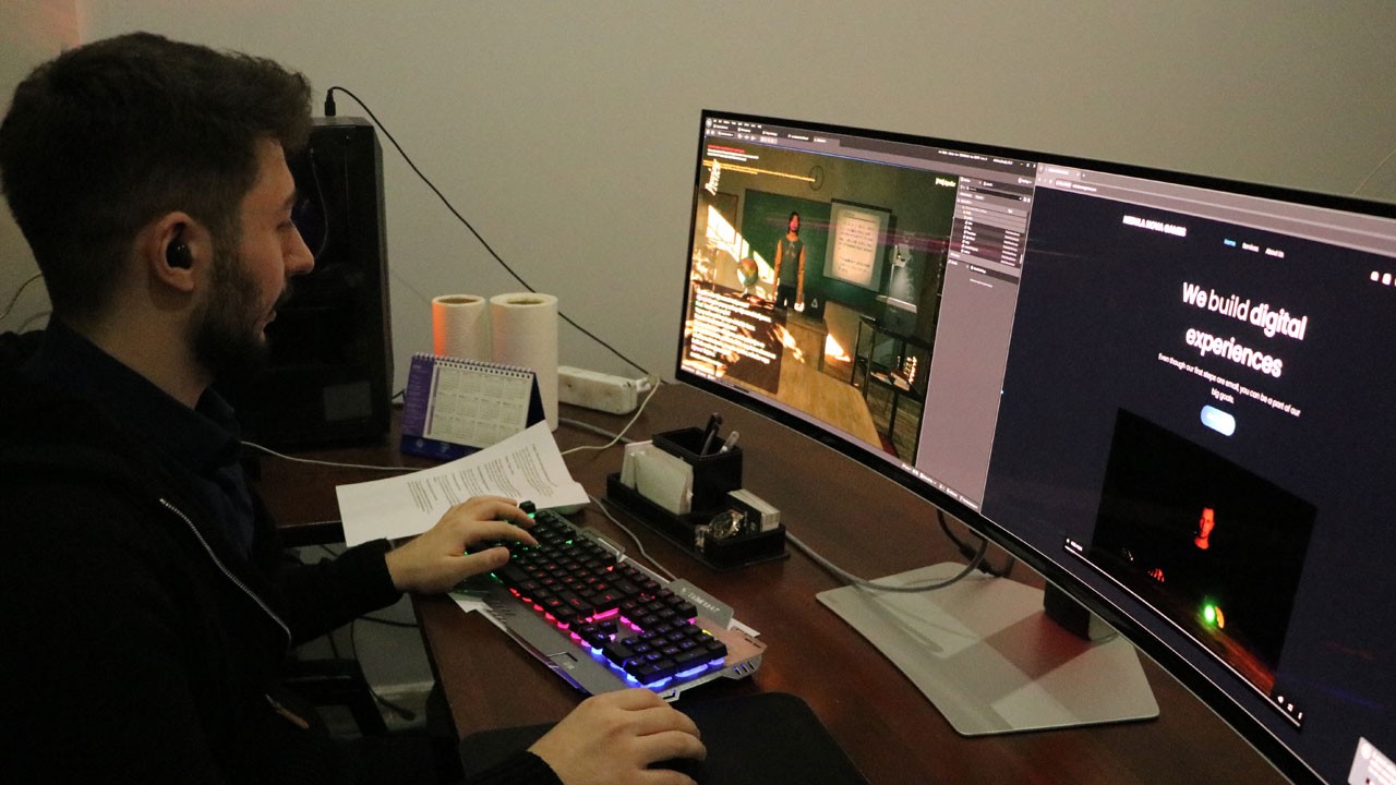 Hayal gücünü kodlara dönüştürüyor! KOSGEB desteğiyle yapay zeka tabanlı oyunlar geliştirdi