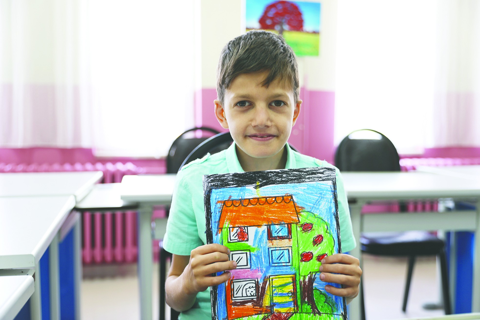 “Hayalimdeki Ağaç” yarışmasında 1. oldu