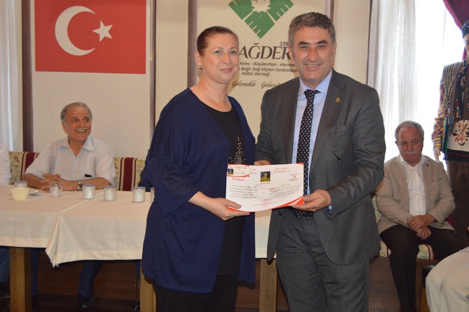 Hayat kurtaran 380 kişi sertifika aldı 