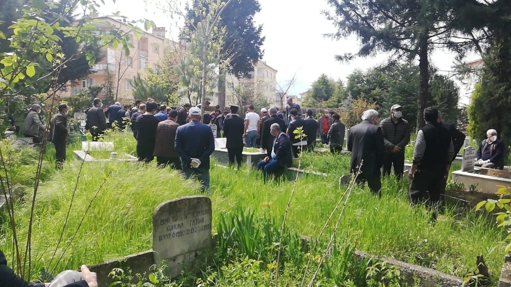 Hayatını kaybeden Kıbrıs Gazisi toprağa verildi 