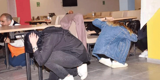 Hayatta kalmanın kuralları! Giriş kattakiler kaçın, üst kattakiler bekleyin