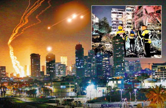 Hayber füzeleri vurdu: İsrail’in stratejik noktaları alevler içinde!