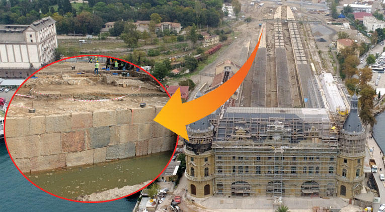 Haydapaşa’nın altında ortaya çıktı… İstanbul’un tarihine ışık tutacak