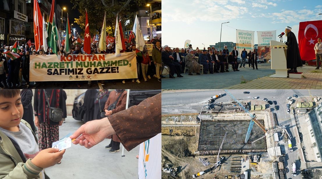 HAYDER, ekim ayında da binlerce ihtiyaç sahibine umut oldu, ümmet coğrafyasına nefes taşıdı