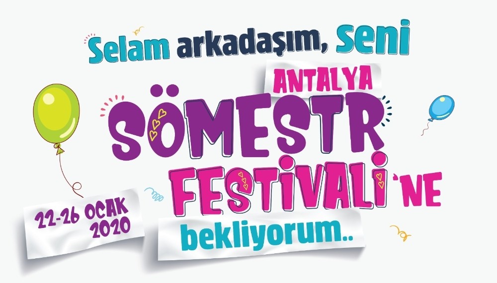 Haydi çocuklar, ‘Antalya Sömestir Festivali’ne 