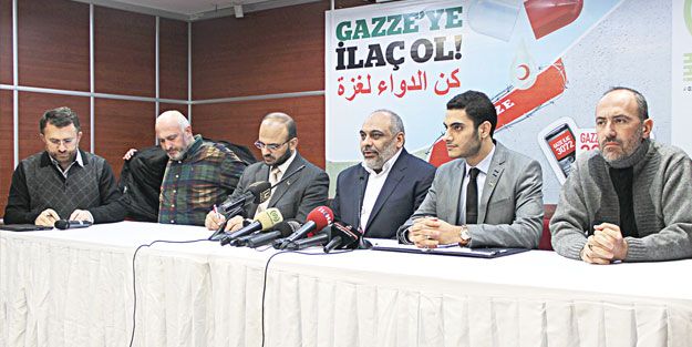 Haydi sen de ‘Gazze’ye İlaç Ol’