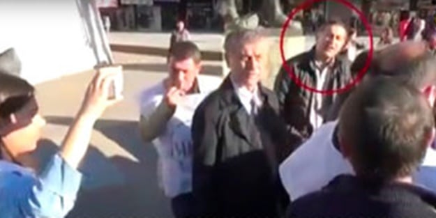 'Hayır değil evet bildirisi dağıtın' diyen provokatör bakın kim!