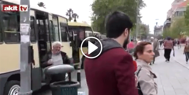 Hayırcıyım’ dedi… Neyi savunduğunu kendi de anlamadı! Soruların ardından kaçtı…
