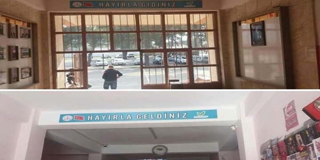 'Hayırla geldiniz' yerine 'welcome'