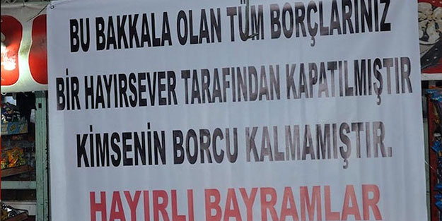 Hayırseverden bayram öncesi duygulandıran sürpriz