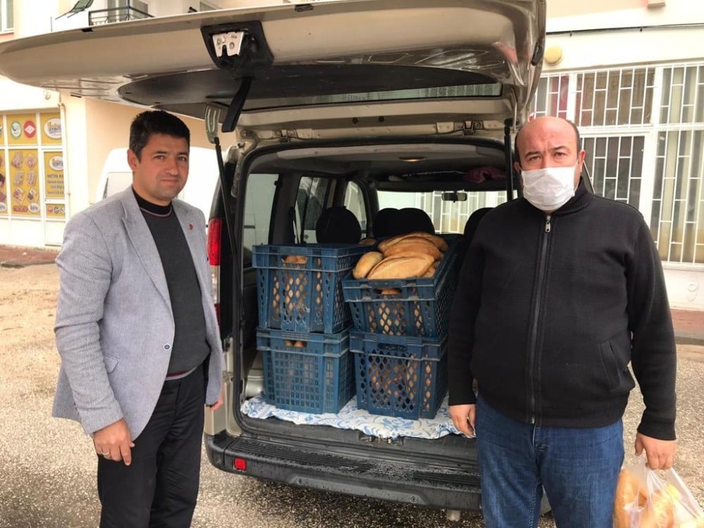 Hayırseverden iki aileye her gün sıcak yemek 