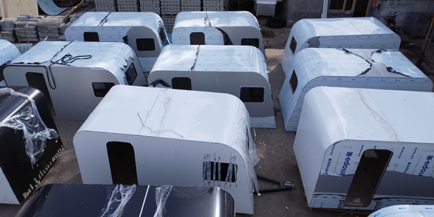 Hayırseverlerin desteğiyle üretildi... Deprem bölgesine gönderiliyor