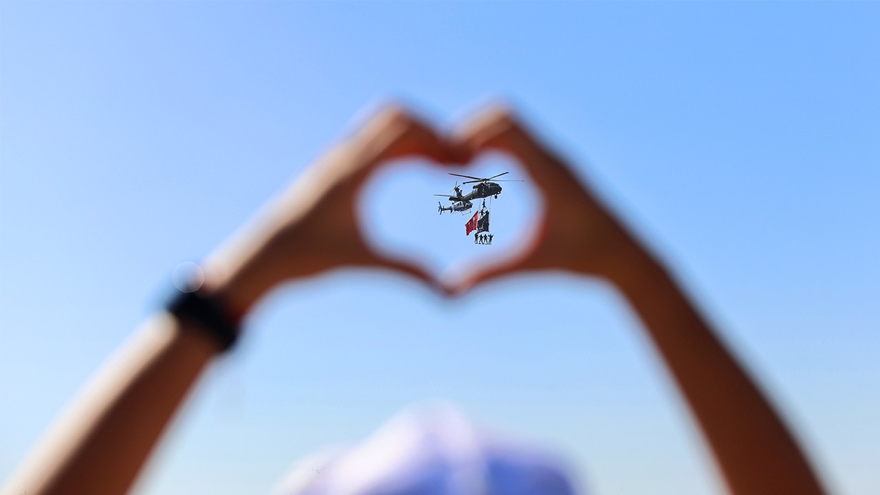 Hayran olmamak elde değil! İşte Teknofest'te nefes kesen görüntüler