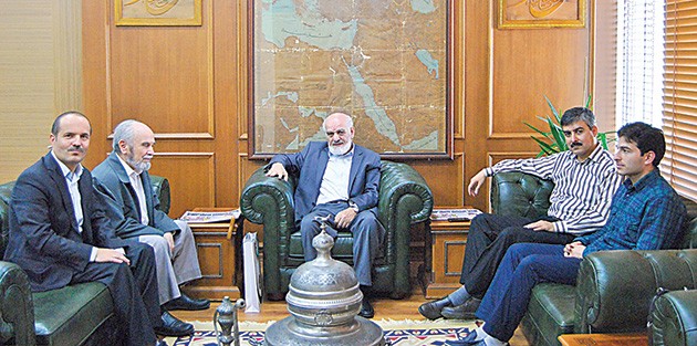 Hayrat Vakfı’ndan gazetemize ziyaret