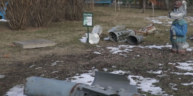 Hayvanat bahçesi savaştan nasibini aldı