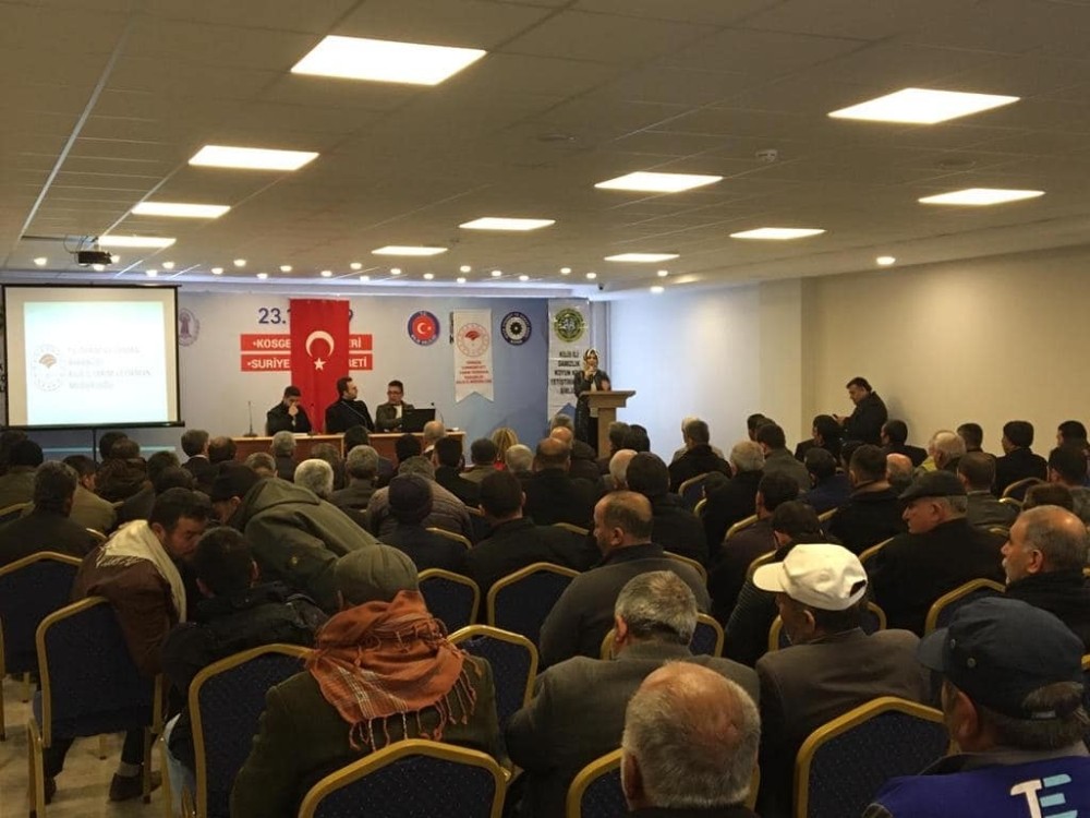 Hayvancılık desteklemeleri hakkında eğitimi verildi 