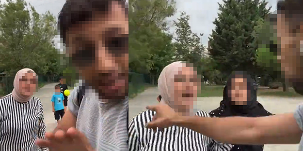 Hayvansever geçinen adam ortalığı birbirine kattı! Başörtülü kadınlara iğrenç sözler!