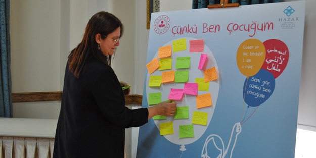 Hazar Derneği “Çünkü Ben Çocuğum Projesi”nin tanıtımını yaptı