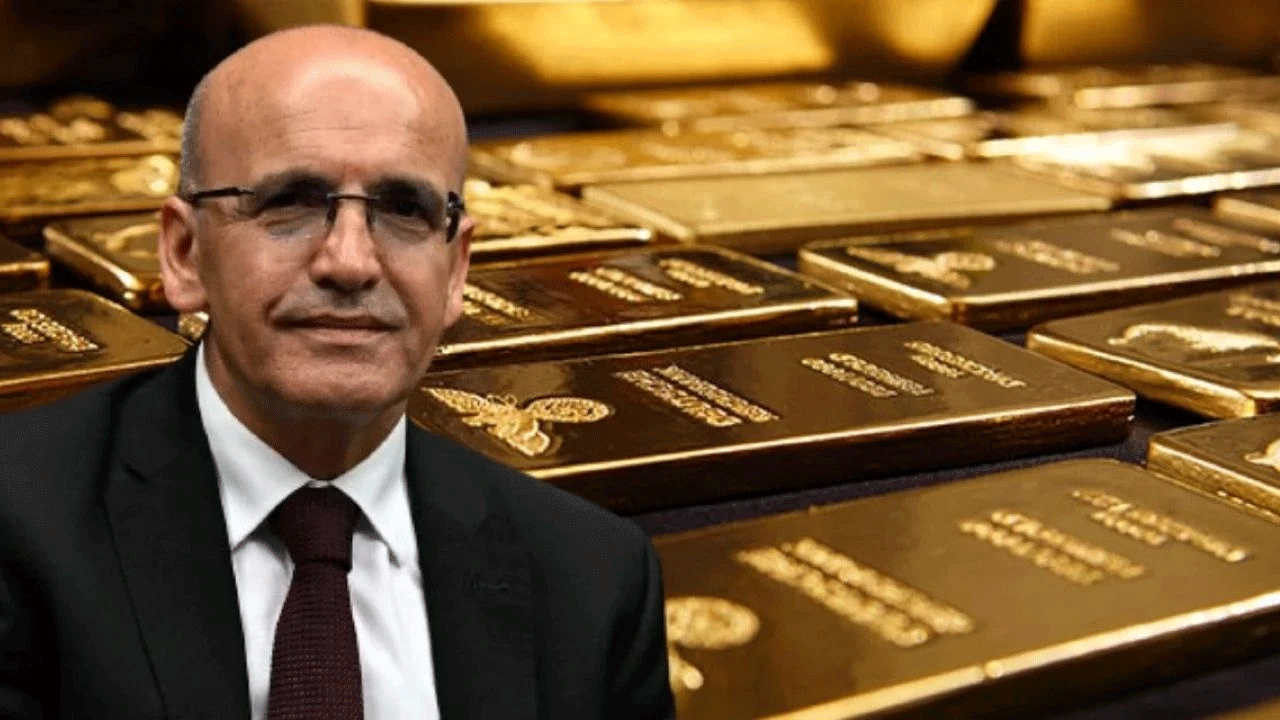 Bakan Şimşek'ten altın açıklaması