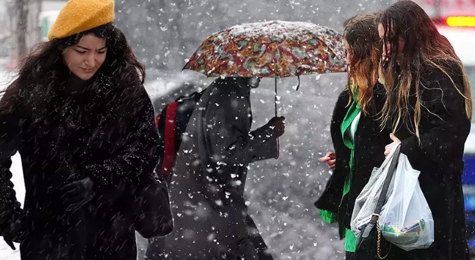 Hazır mısınız? Meteoroloji 12 kent için alarm verdi! Kar ve sağanak devam edecek