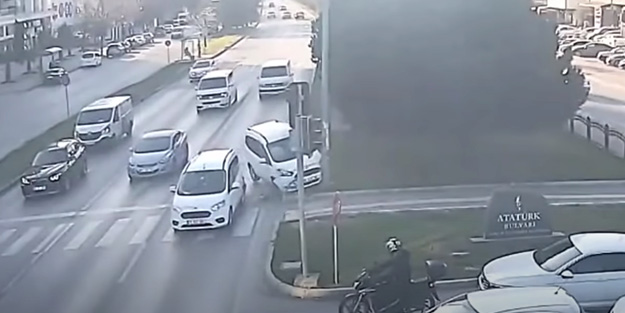 Haziran ayı mobese kaza görüntüleri yayınlandı