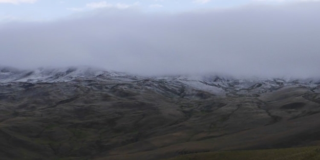 Haziran ayında kar yağdı!