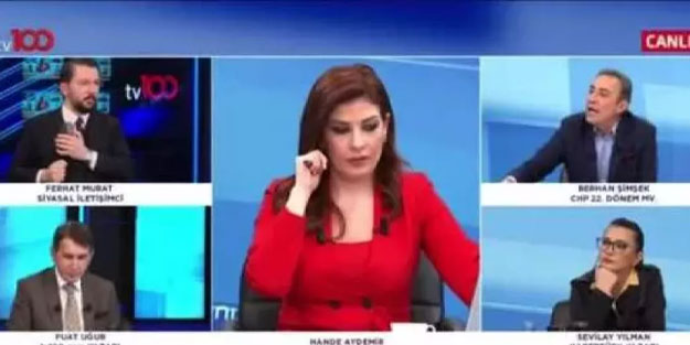 HDP eleştirilince Berhan Şimşek çıldırdı