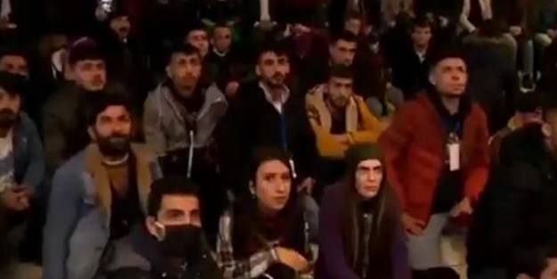 HDP Gençlik Meclisinde skandal görüntüler