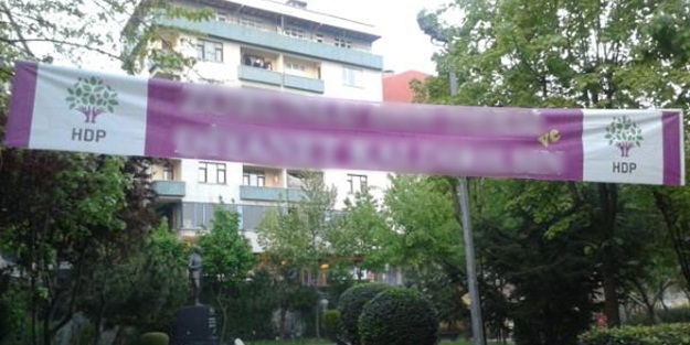 HDP gerçek yüzünü böyle afişe ediyor