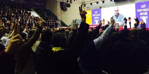 HDP Kongresi'nde PKK skandalı