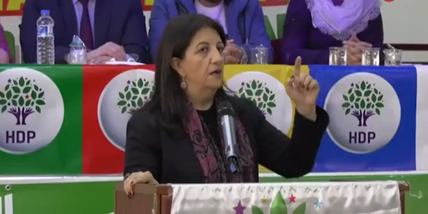 HDP kongresinde skandal! Teröristbaşına övgü, Erdoğan'a hakaret