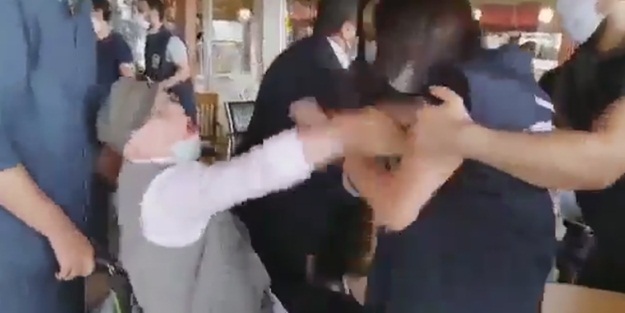HDP Milletvekili Musa Piroğlu, kadın polise saldırdı