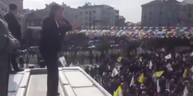 HDP mitinginde 'Ölürüm Türkiyem' sesleri