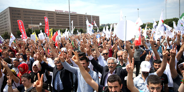 HDP mitingine sadece DHA alındı