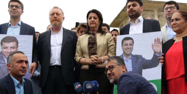 HDP seçim çalışmalarına cezaevi önünde başladı!