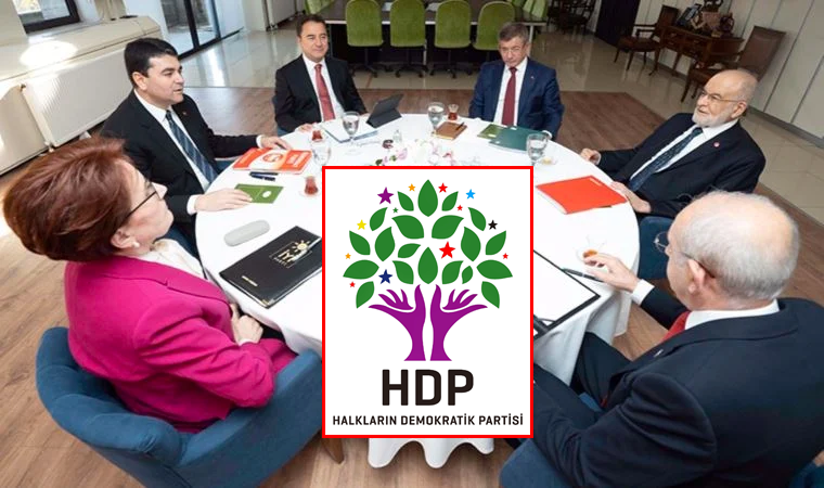 HDP ve altılı masadan büyük kurnazlık! Şimdi de bu çakallığı yaptılar