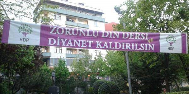 HDP yine dini hedef aldı!